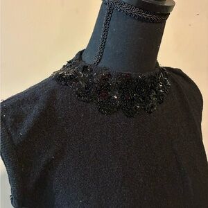 Vintage Sequin Sweater Vest